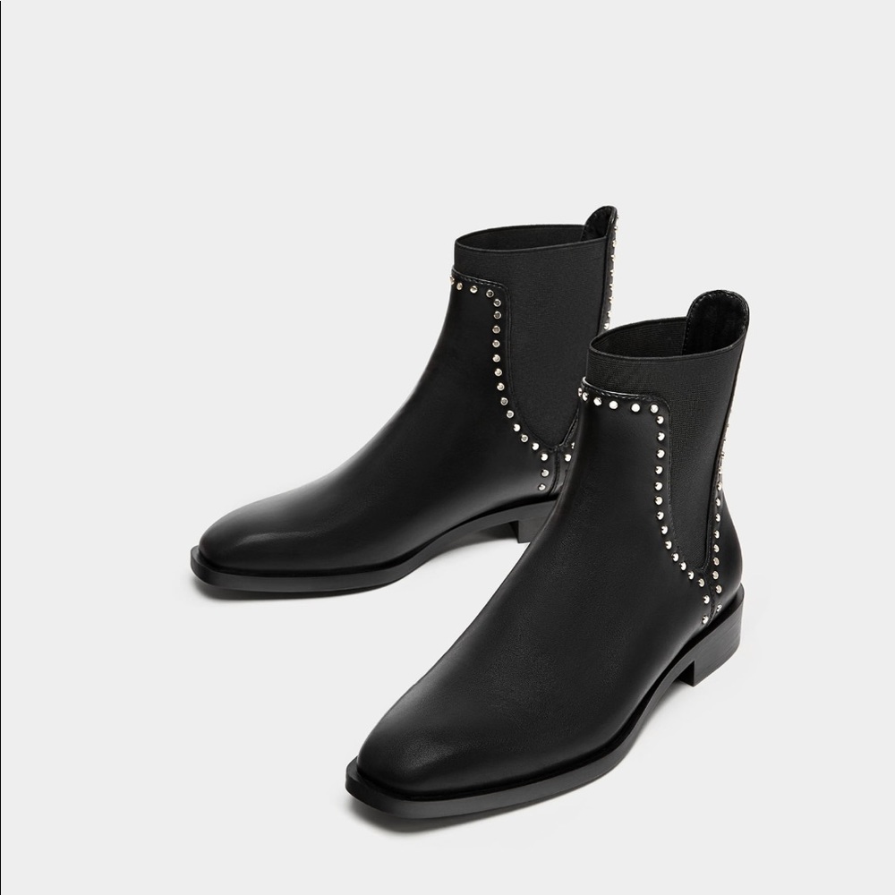 Zara studded boots